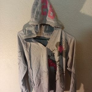 Minne crop top hoodie